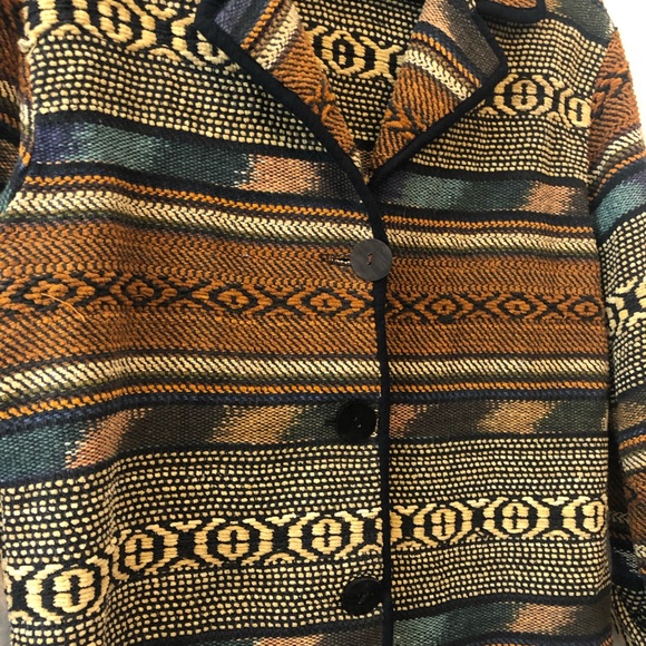 Western tribal print jacket - Picture 2 of 3
